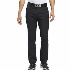 Adidas Golf Pants Black 40 X 30 Regular Fit Tapered Leg NEW
